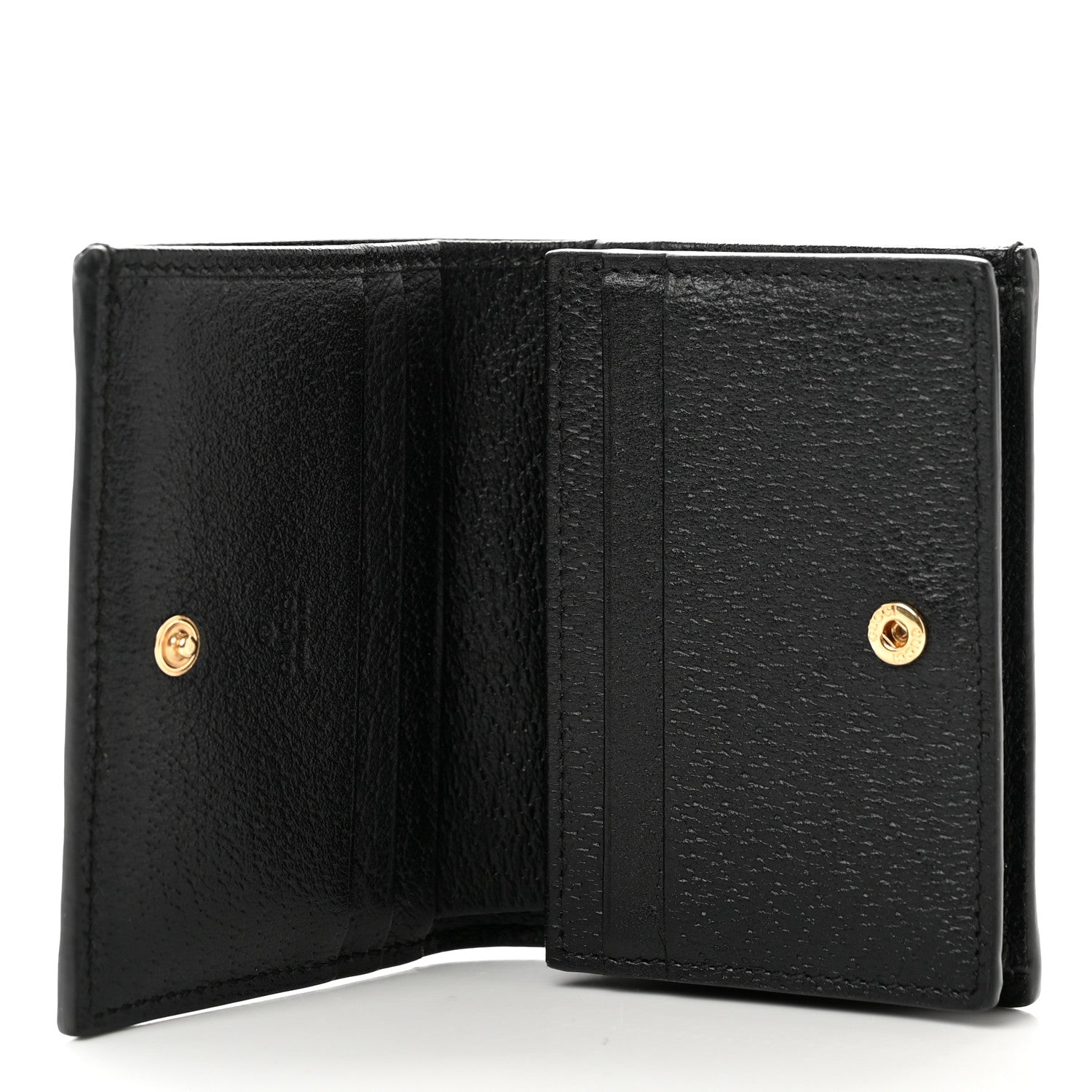 Gucci Calfskin Web Ophidia Card Case Black 6 of 7