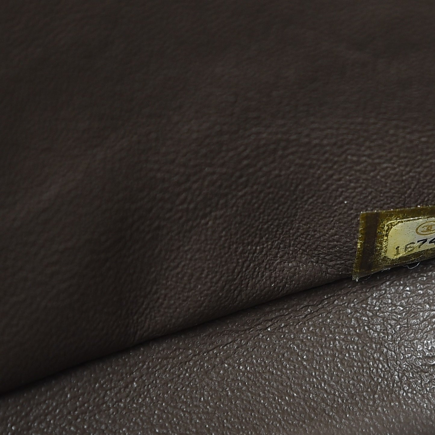 Caviar Quilted Maxi Double Flap Brown