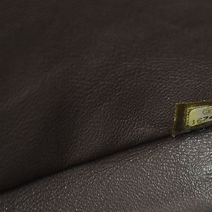 Chanel Caviar Quilted Maxi Double Flap Brown 8 of 9