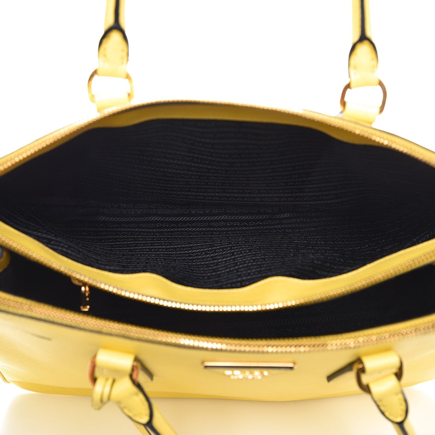 Saffiano Large Galleria Double Zip Tote Girasole