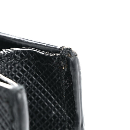 Prada Saffiano Metal Wristlet Wallet Black 11 of 13