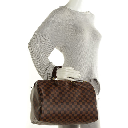 Louis Vuitton Damier Ebene Speedy 35 2 of 8