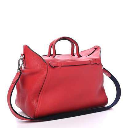 Hermes Swift Taurillon Clemence Oxer Rouge Casaque 3 of 9