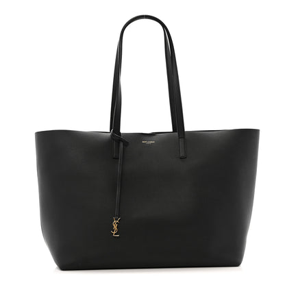 Saint Laurent Calfskin Large Shopping Tote Black 1 of 13