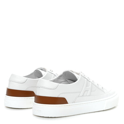 Hermes Calfskin Deep Sneakers 36 White Naturel 5 of 7