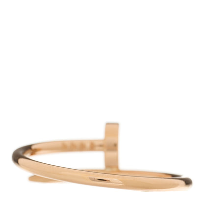 Cartier 18K Pink Gold Small Juste Un Clou Ring 59 8.75 3 of 6