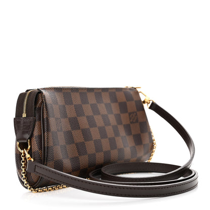 Louis Vuitton Damier Ebene Eva Clutch 3 of 9