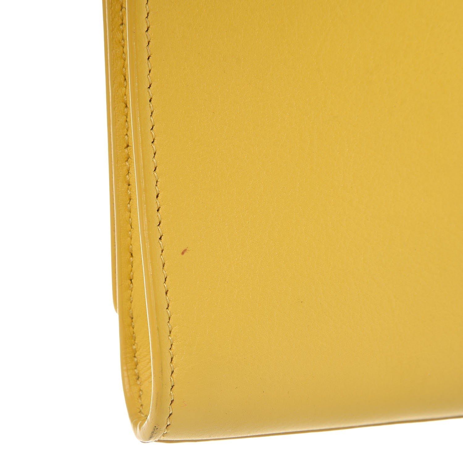 Saint Laurent Calfskin Classic Y Ligne Clutch Soleil 13 of 14