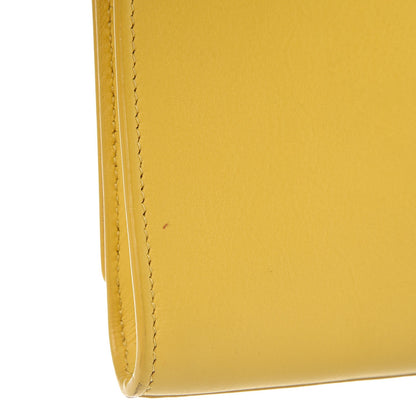 Saint Laurent Calfskin Classic Y Ligne Clutch Soleil 13 of 14