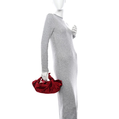The Row Satin The Ascot Bag Burgundy 2 of 8