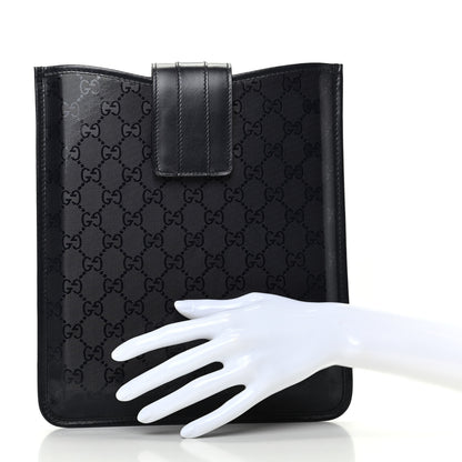 Gucci Imprime Monogram iPad Case Navy 2 of 7