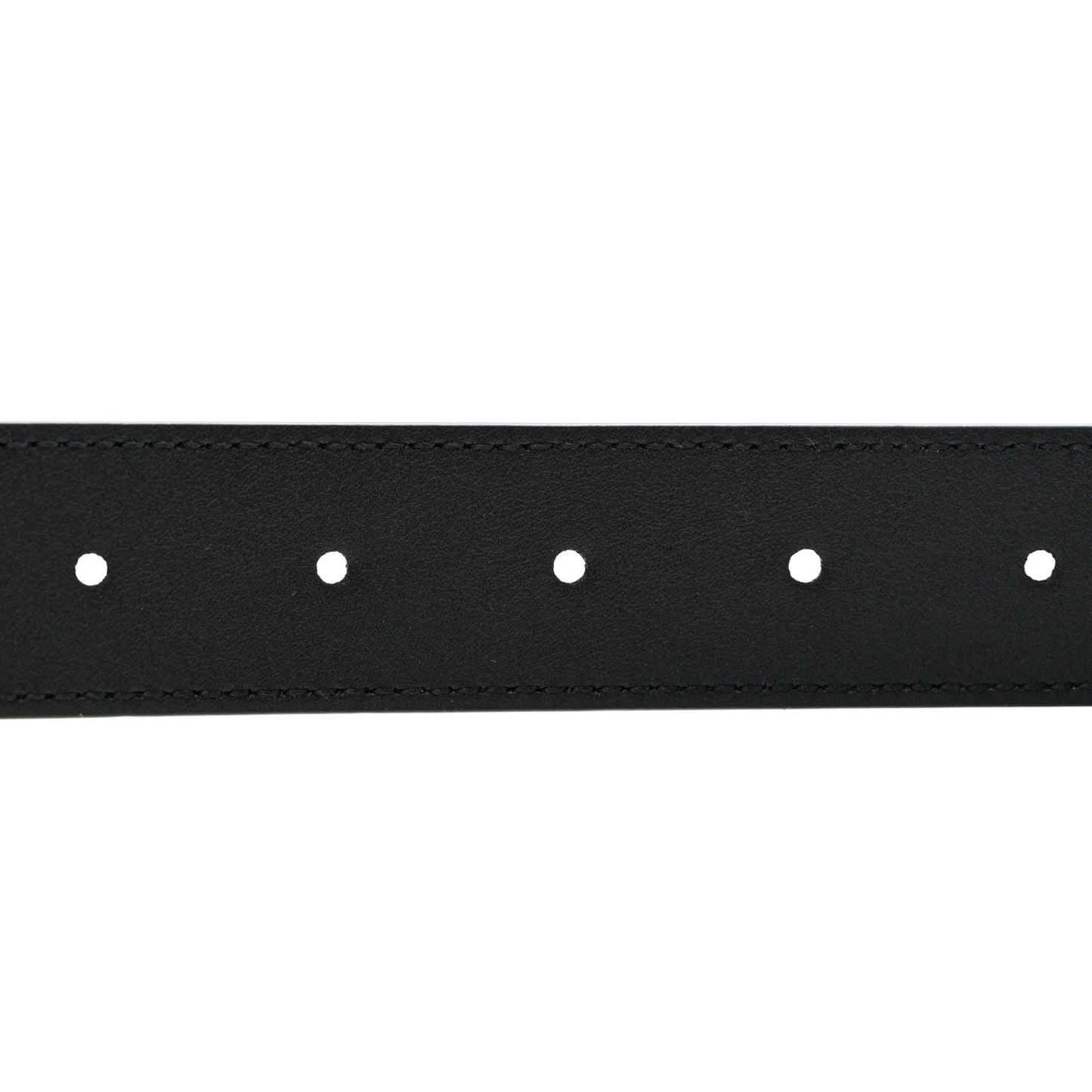 Calfskin Double G 30mm Belt 80 32 Black