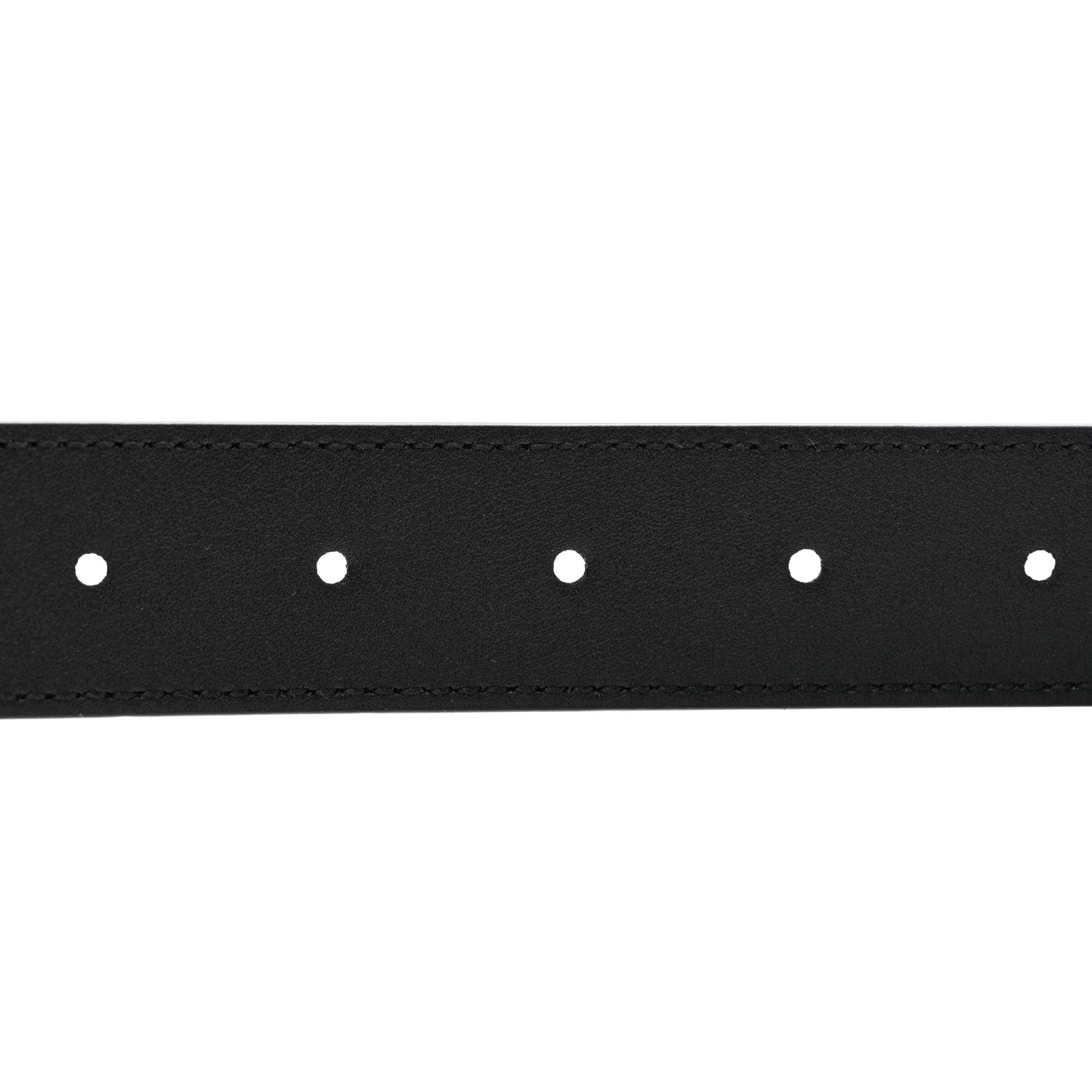Gucci Calfskin Double G 30mm Belt 80 32 Black 4 of 5