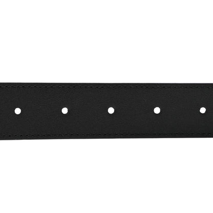 Gucci Calfskin Double G 30mm Belt 80 32 Black 4 of 5