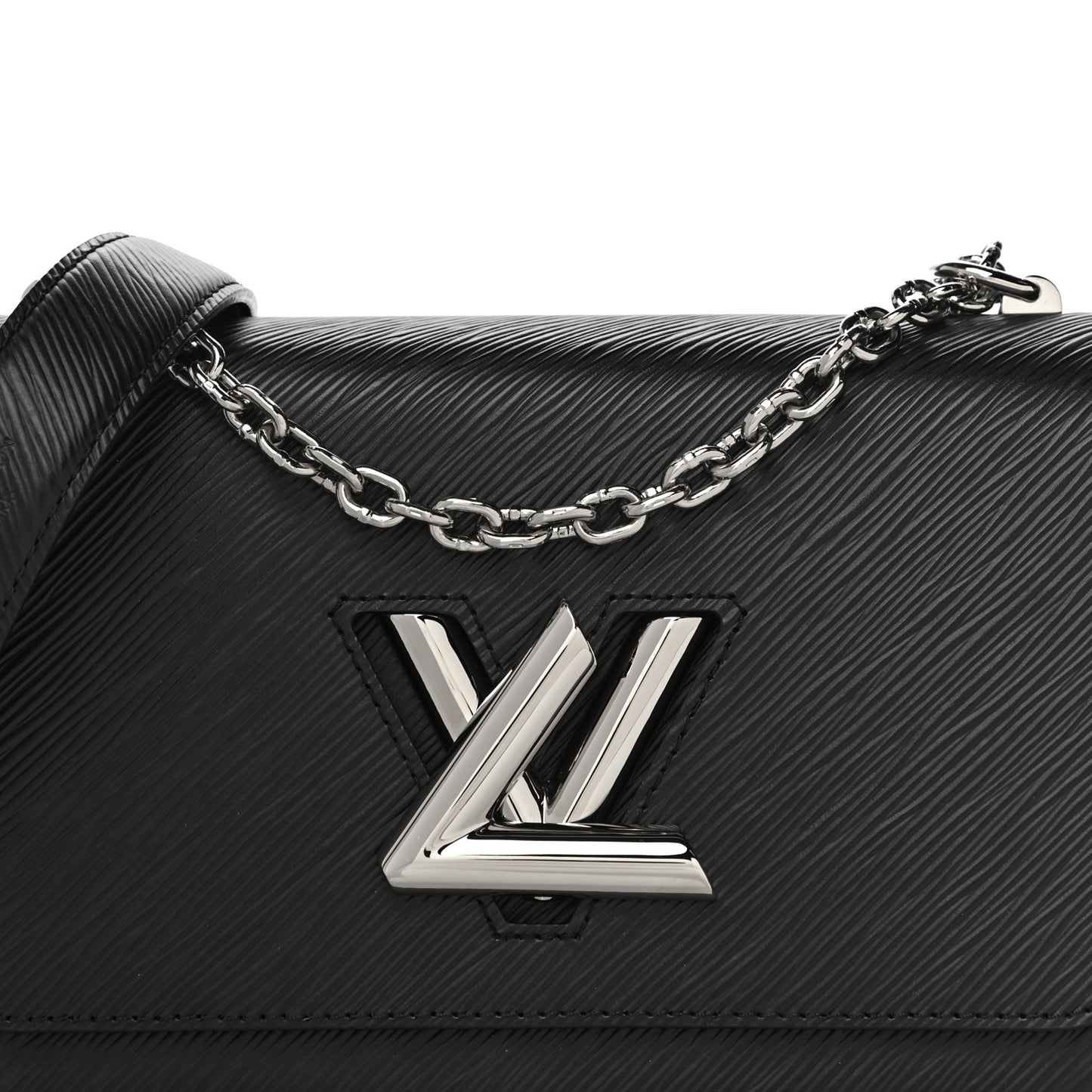 Epi Twist Shoulder Bag MM Black