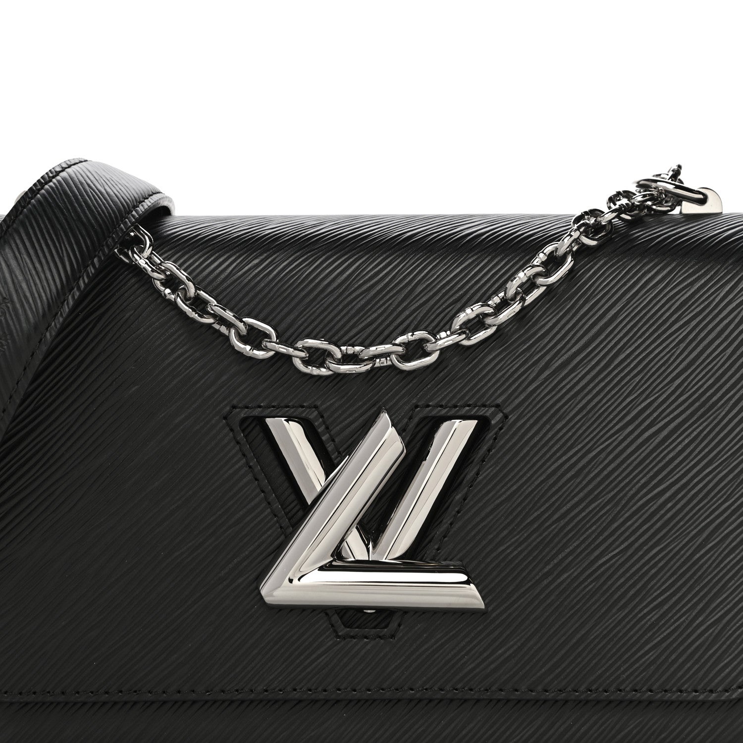 Louis Vuitton Epi Twist Shoulder Bag MM Black 7 of 11