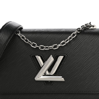 Louis Vuitton Epi Twist Shoulder Bag MM Black 7 of 11