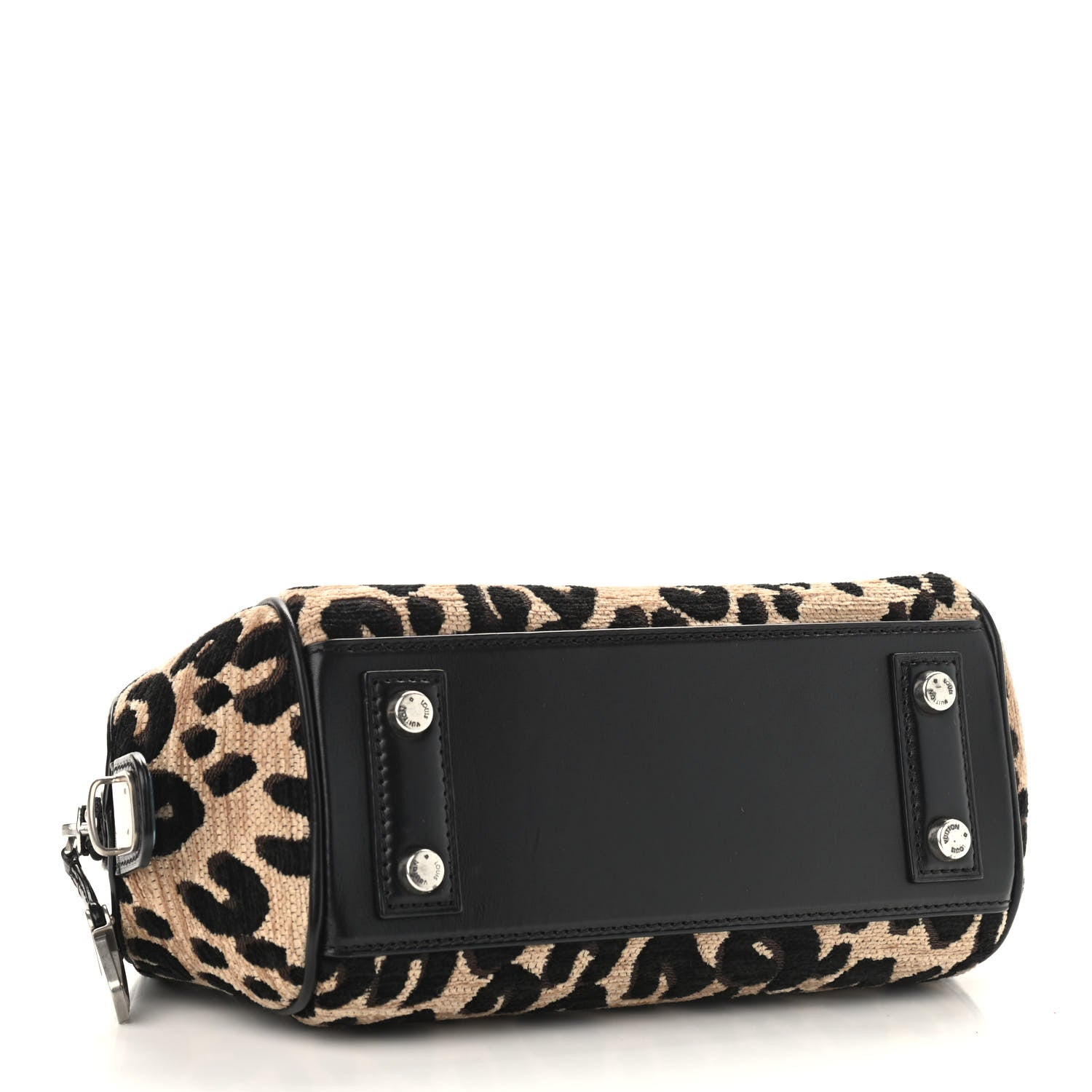 Louis Vuitton Jacquard Velvet Leopard Print Stephen Sprouse Baby Bag 4 of 8