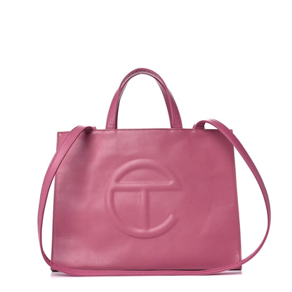 Telfar Vegan Leather Medium Shopping Bag Corned Beef 1 of 10