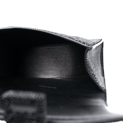 Balenciaga Strass Suede Hourglass Top Handle Bag XS Black Jet 5 of 12