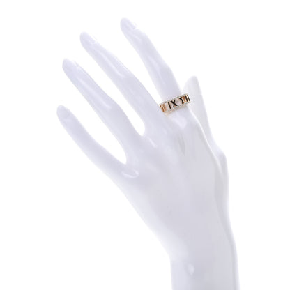 Tiffany 18K Rose Gold Diamond Atlas Open Pave Ring 51 5.75 2 of 5