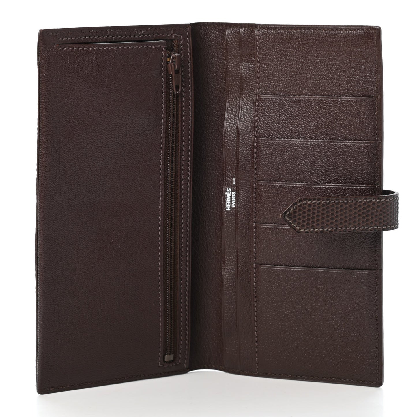 Lizard Bearn Gusset Wallet Havane