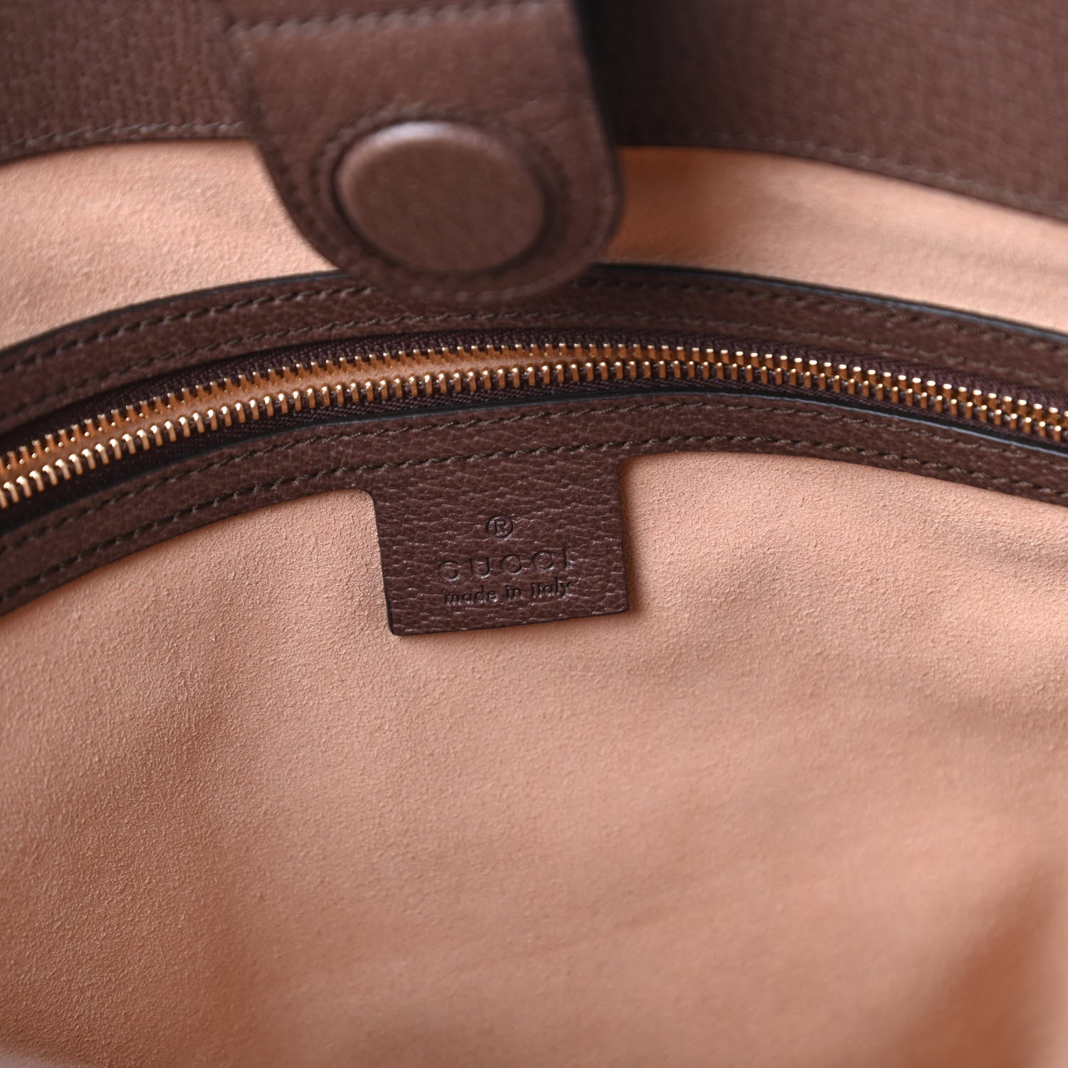 Gucci GG Supreme Monogram Medium Ophidia Shopping Tote Brown 8 of 10