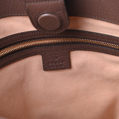 Gucci GG Supreme Monogram Medium Ophidia Shopping Tote Brown 8 of 10