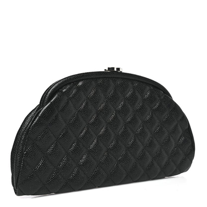 Chanel Caviar Quilted Timeless Clutch Black 3 of 8