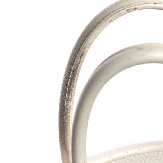 Taurillon Clemence Birkin 30 White