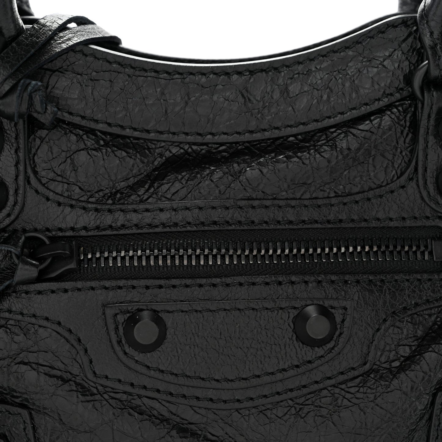 Agneau Arena Classic Black Hardware Mini City Black