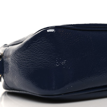 Gucci Vernice Naplack Small Soho Disco Bag Uniform Blue 8 of 11
