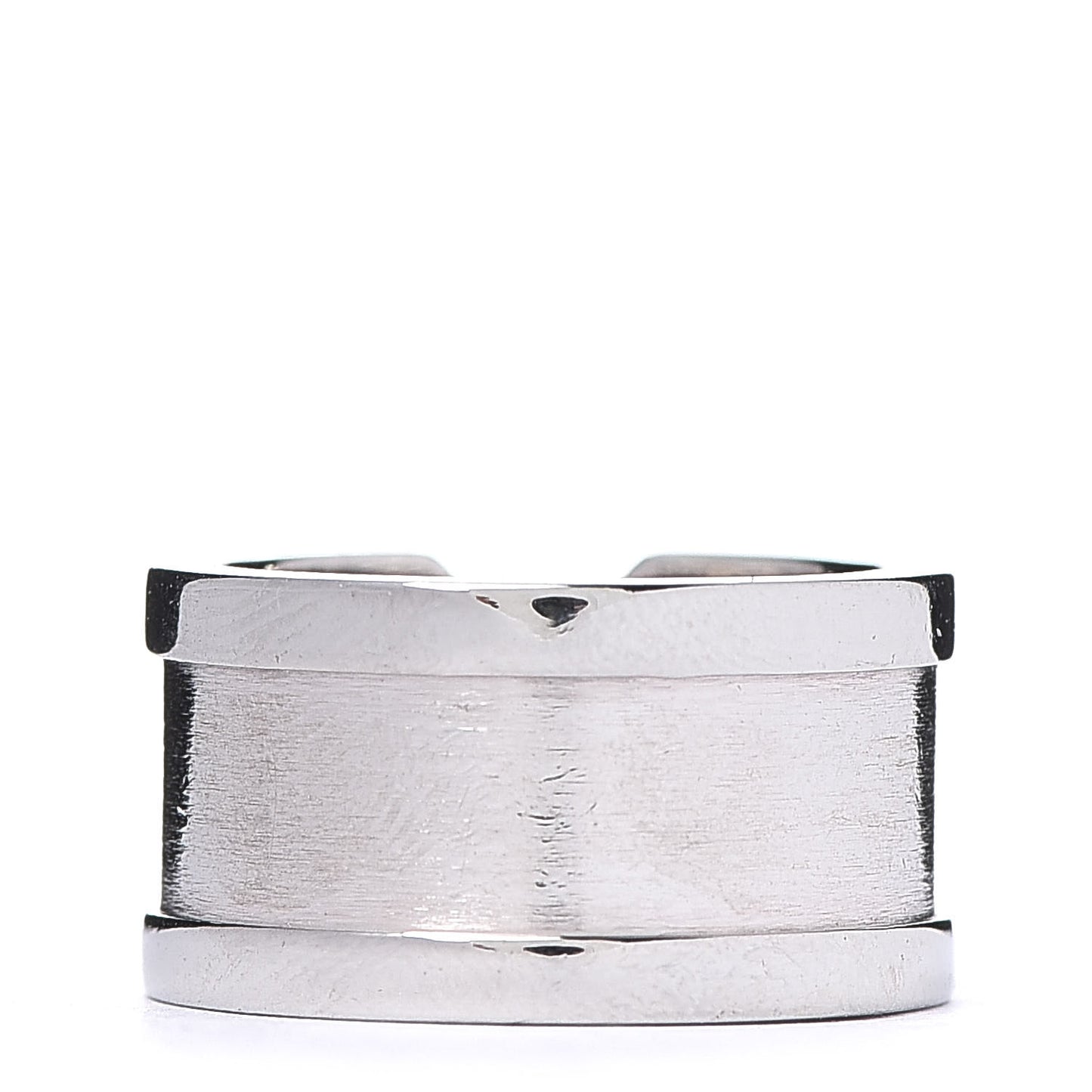 18K White Gold Diamond 10mm Logo De Ring 47 4