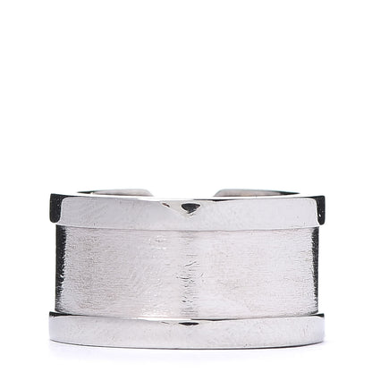 Cartier 18K White Gold Diamond 10mm Logo De Ring 47 4 3 of 6