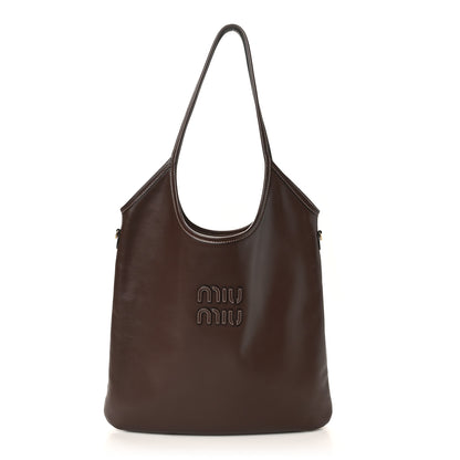 Miu Miu Nappa Ivy Bag Briarwood 1 of 9