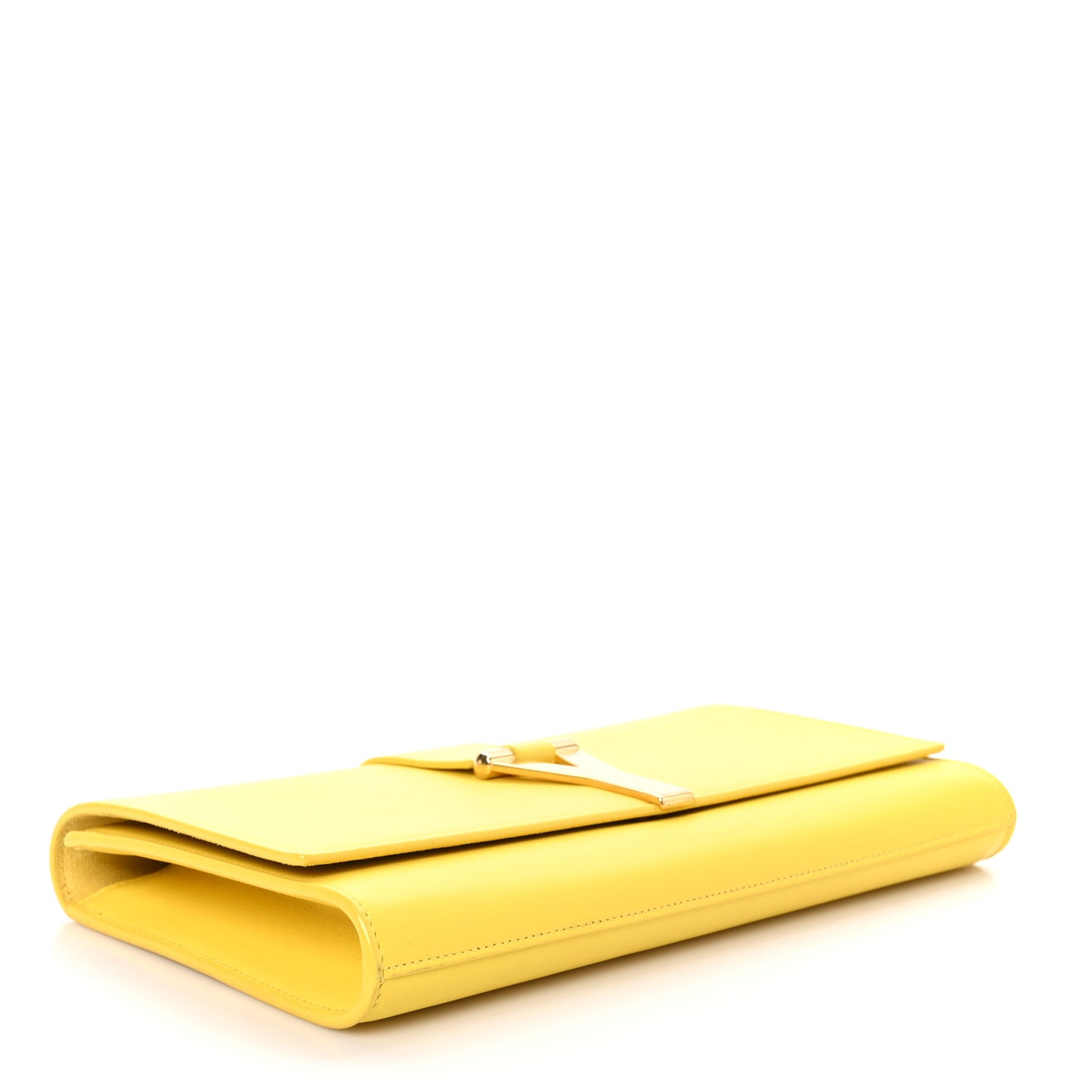 Calfskin Classic Y Ligne Clutch Soleil