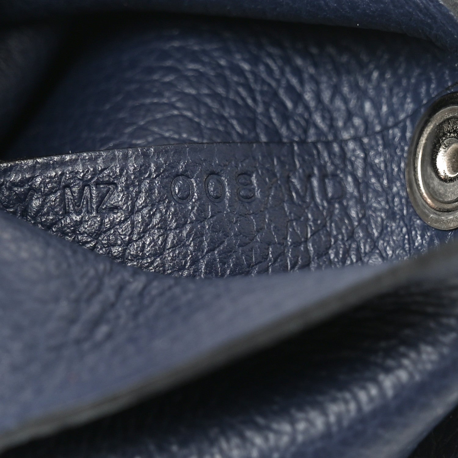 Hermes Evercolor Bastia Coin Purse Bleu Nuit 7 of 7
