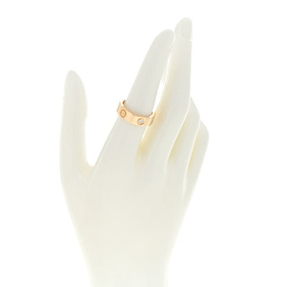 Cartier 18K Yellow Gold 3 Diamond 5.5mm LOVE Ring 54 7 2 of 5