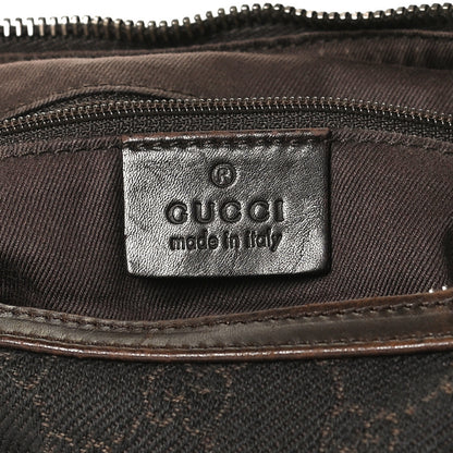 Gucci Monogram Medium Hobo Brown 5 of 7