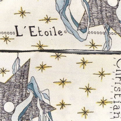 Christian Dior Silk L'Etoile Mitzah Scarf 4 of 4