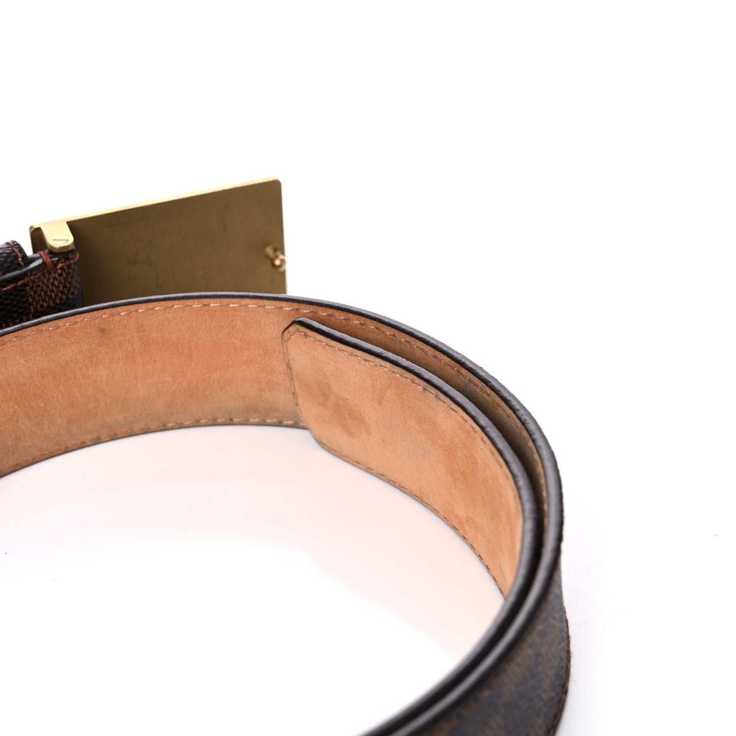 Damier Ebene Inventeur Belt 90 36