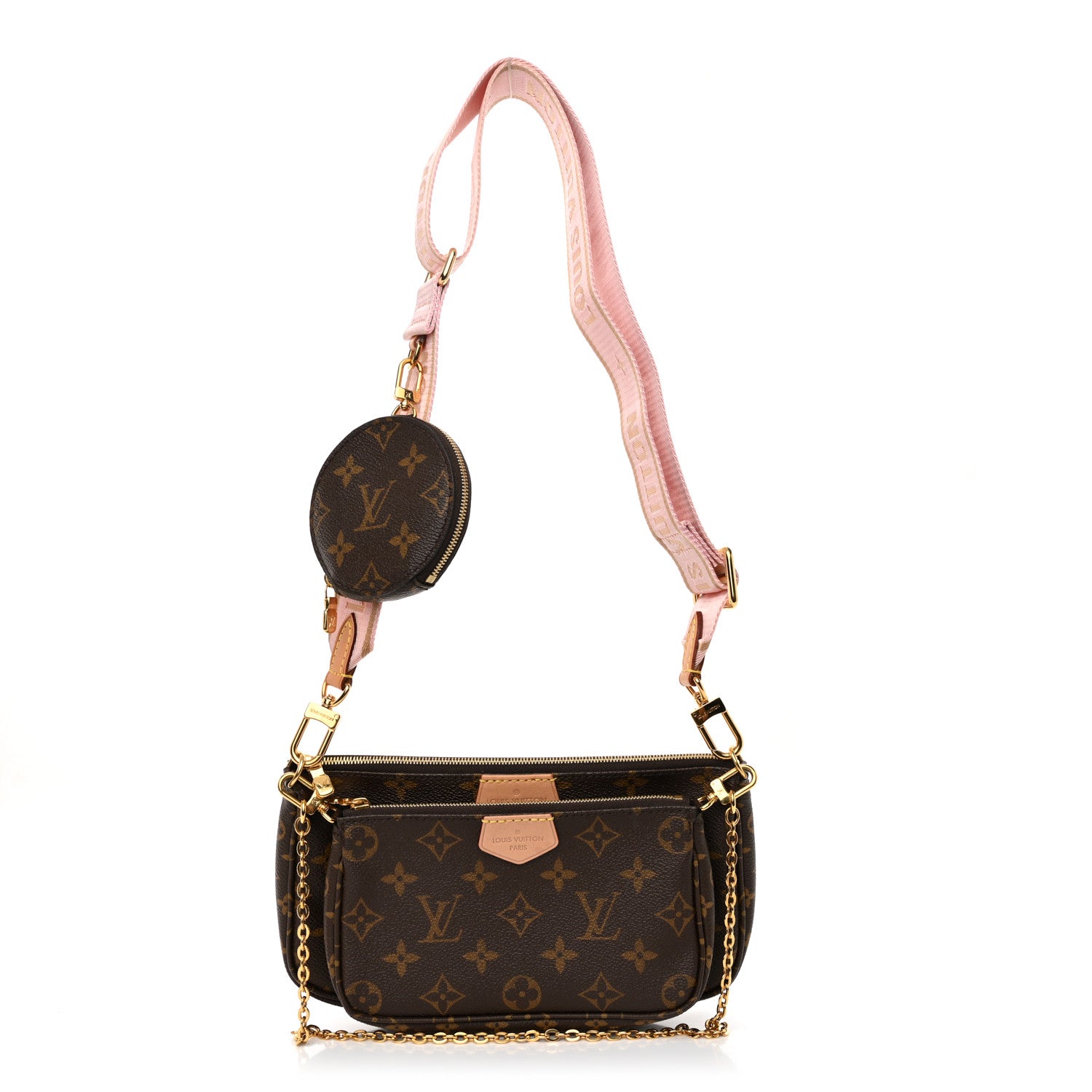 Louis Vuitton Monogram Multi Pochette Accessories Rose Clair 1 of 12