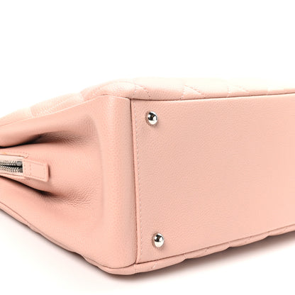 Chanel Caviar Quilted Timeless CC Soft Tote Light Pink 10 of 11