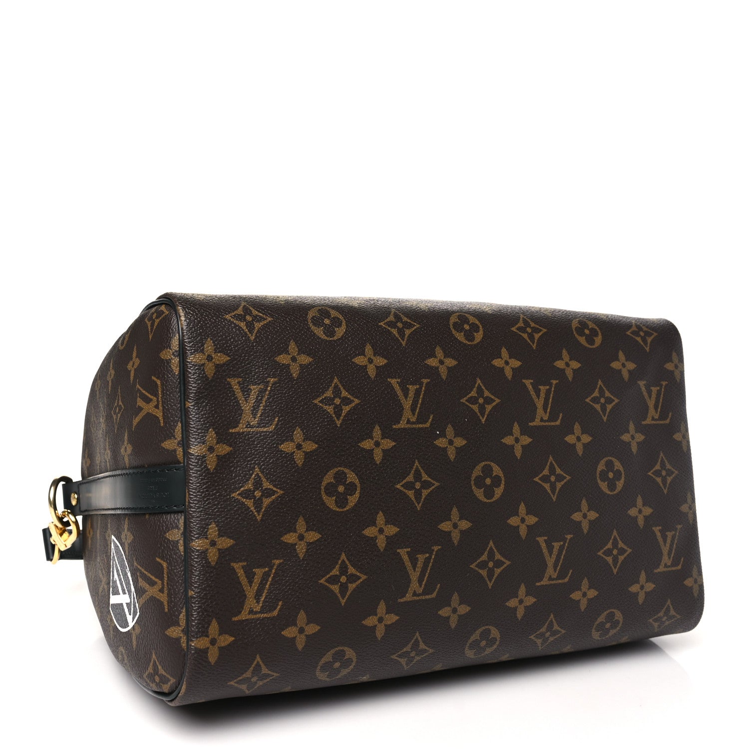 Louis Vuitton Monogram My World Tour Speedy Bandouliere 30 Black 4 of 9