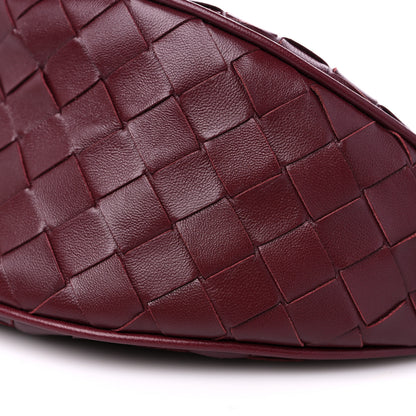 Bottega Veneta Nappa Intrecciato Half Moon Pouch On Strap Barolo 7 of 9