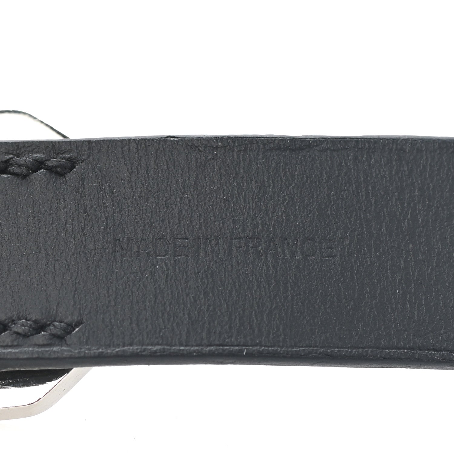 Hermes Chamonix Swift Paddock Bracelet T5 Black Etain 4 of 8