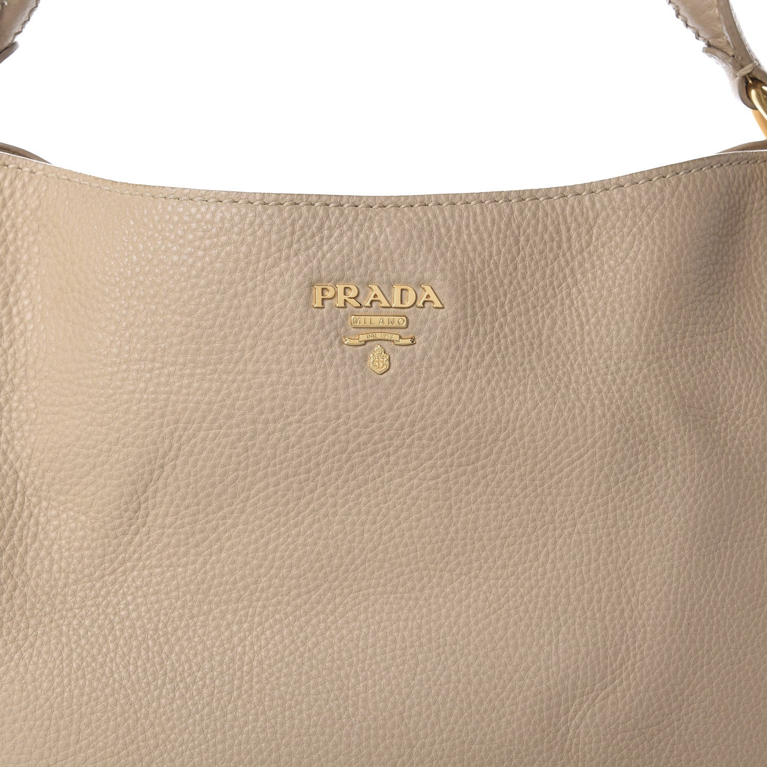 Prada Vitello Daino Hobo Sabbia 9 of 14