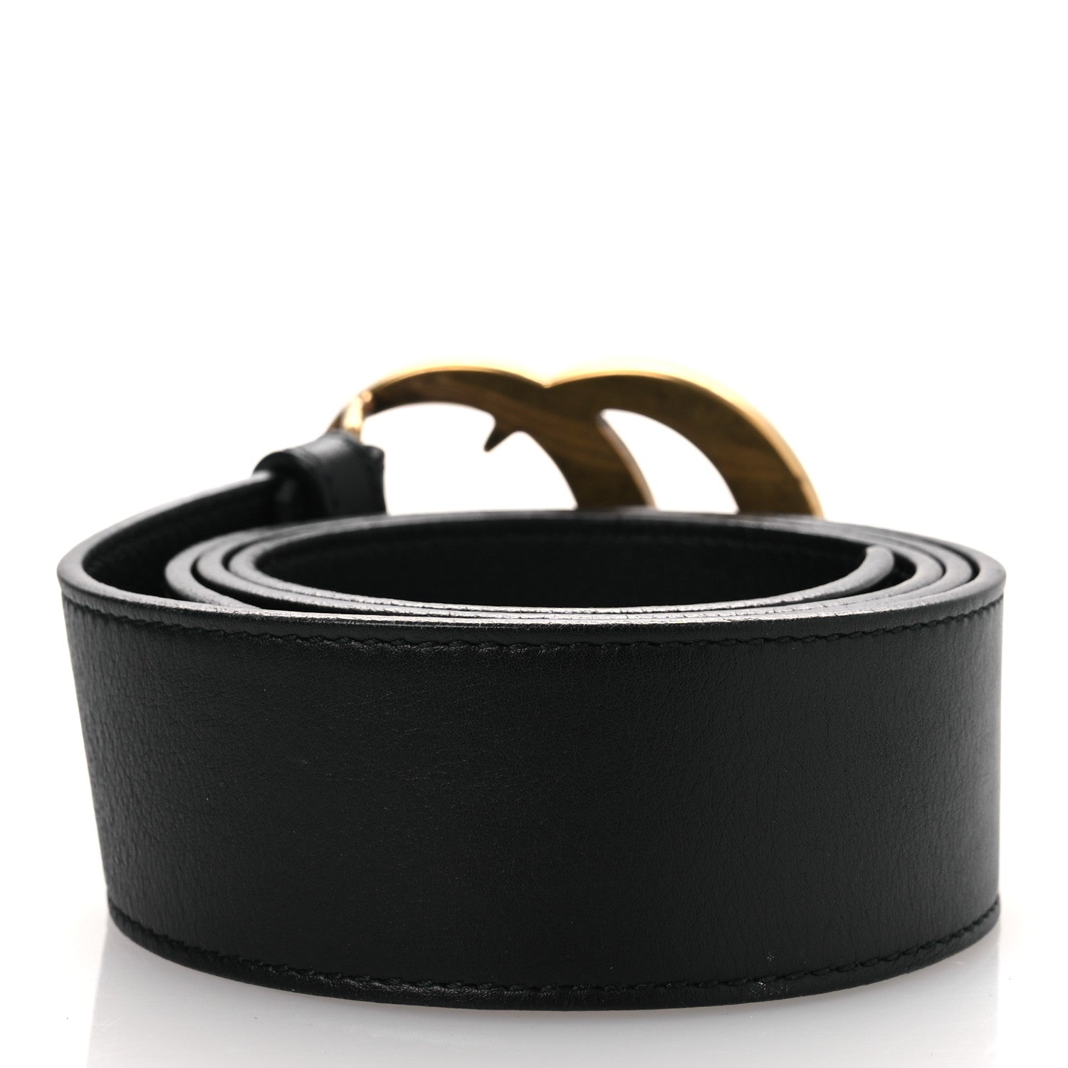 Gucci Calfskin Double G 40mm Belt 90 36 Black 2 of 9