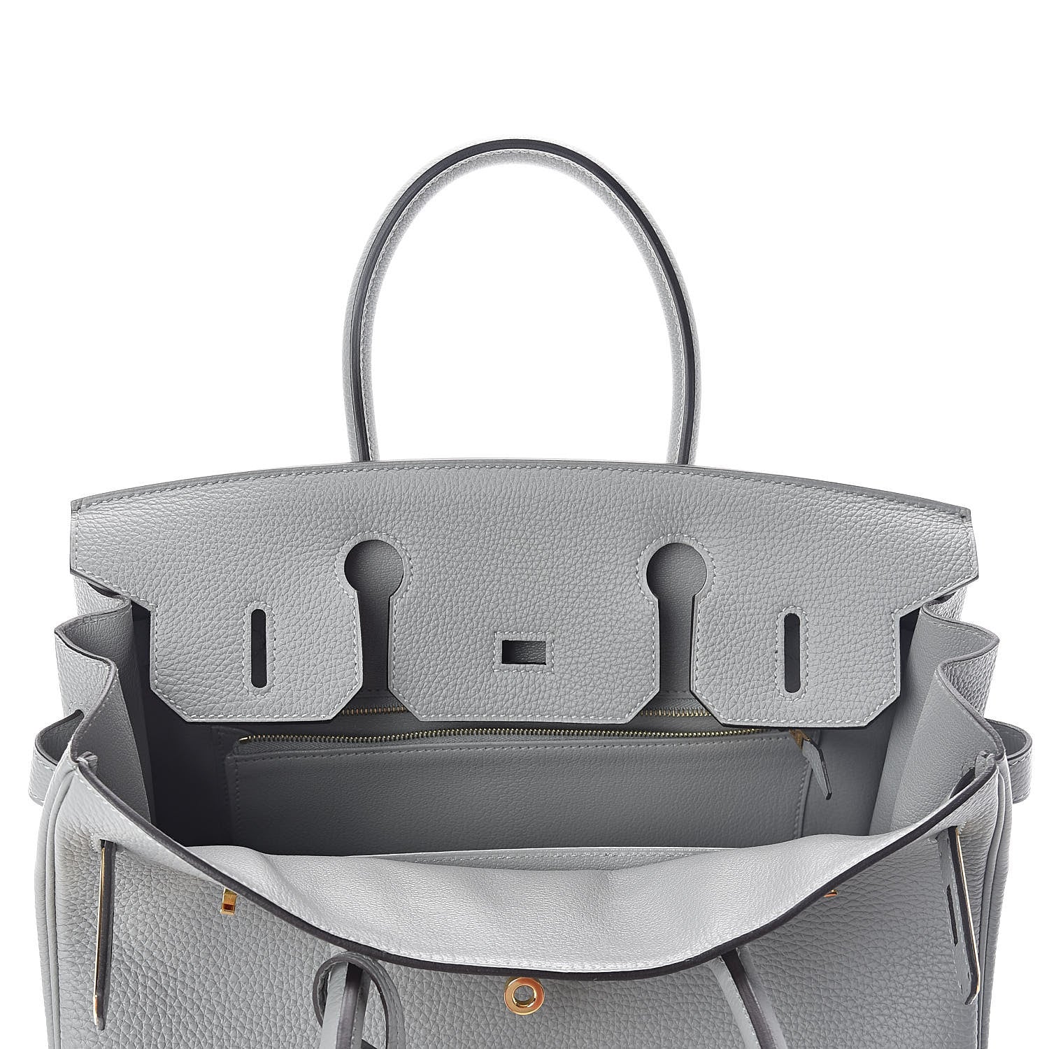 Hermes Togo Birkin 30 Gris Mouette 14 of 33