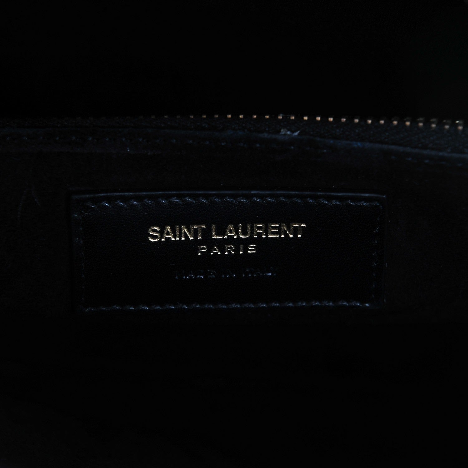 Saint Laurent Calf Hair Leopard Print Small Sac De Jour Black 6 of 7